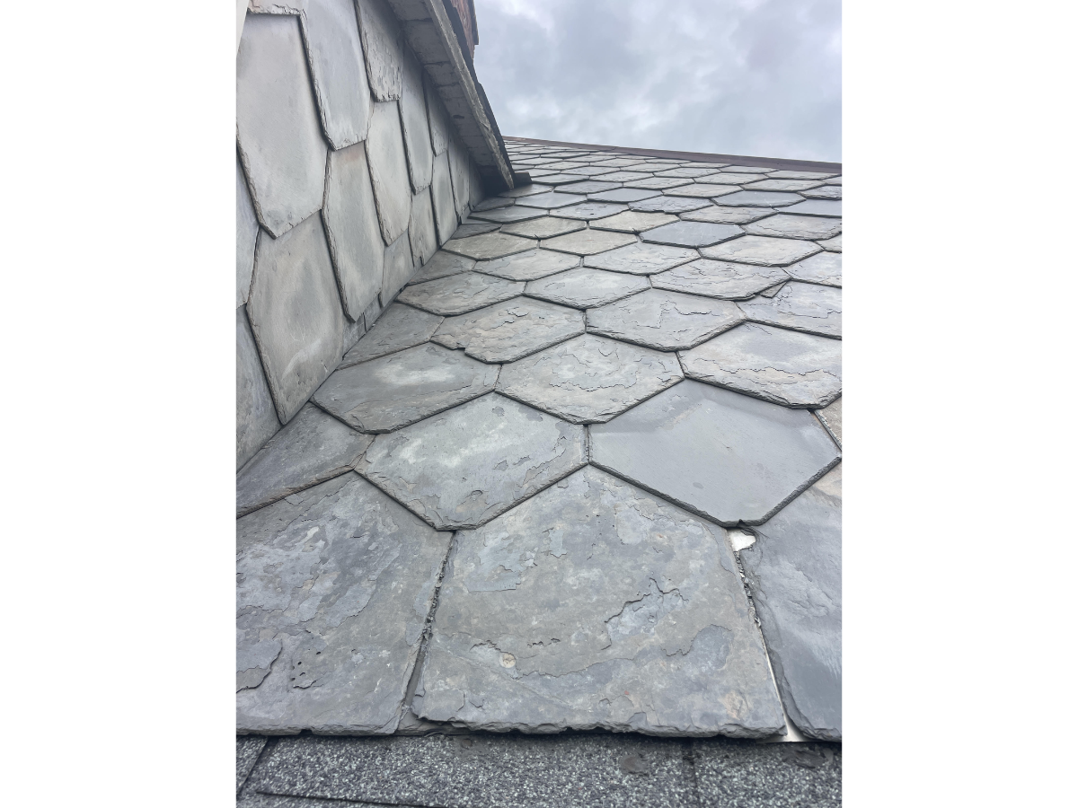 Slate Roof After After Slate Roof Repair